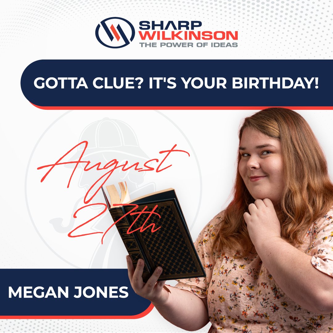 Sharing super sleuthin' birthday celebrations with Megan on her special day!