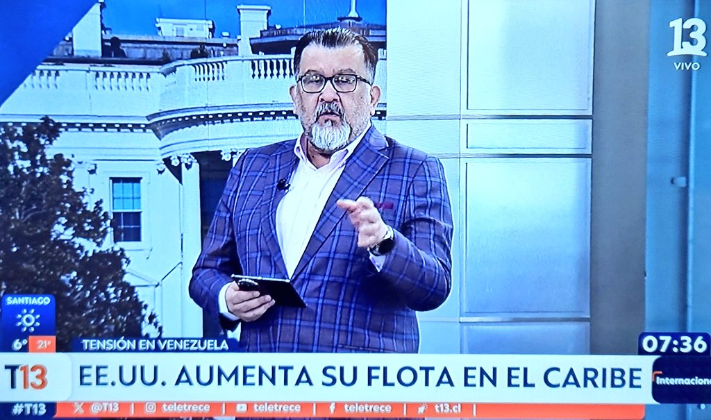 Rodolfo Ayala (@ayala_rodolfo) on Twitter photo 📢 El octubrista Carlos Zárate, un pesado y parcial en <a href="/T13/">T13</a> #TUDIA13 gasta mas tiempo en criticar a <a href="/nayibbukele/">Nayib Bukele</a> por poner orden en los colegios de El Salvador que con <a href="/NicolasMaduro/">Nicolás Maduro</a> por su narco dictadura y la miseria en que tiene a su país. 📢 El octubrista Carlos Zárate, un pesado y parcial en <a href="/T13/">T13</a> #TUDIA13 gasta mas tiempo en criticar a <a href="/nayibbukele/">Nayib Bukele</a> por poner orden en los colegios de El Salvador que con <a href="/NicolasMaduro/">Nicolás Maduro</a> por su narco dictadura y la miseria en que tiene a su país.