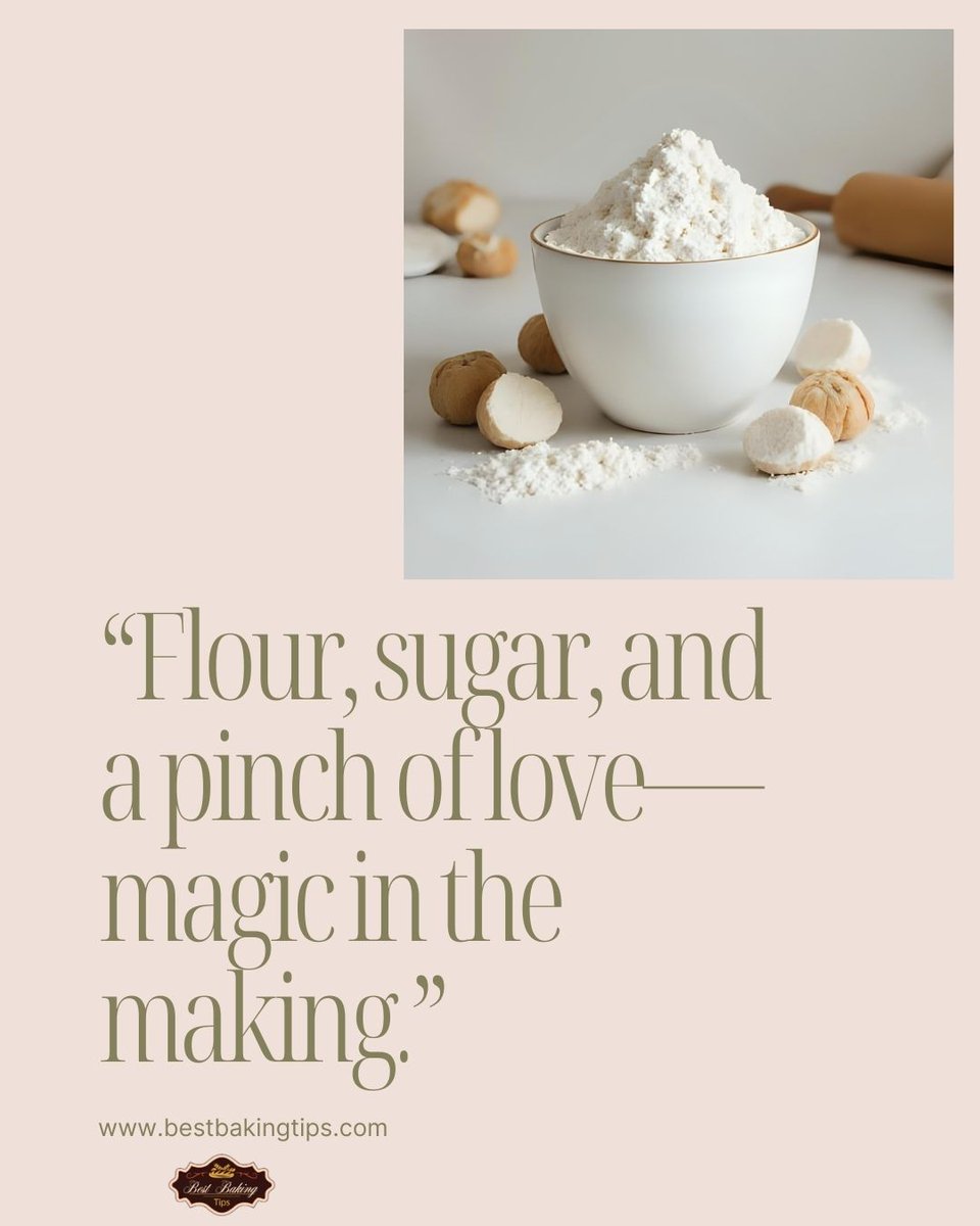 bestbakingtips's tweet image. ✨Flour, sugar, and a pinch of love—magic in the making.
Turn simple ingredients into sweet memories that warm the heart!

Follow us for daily tips/facts &amp;amp; recipes!

#BakingMagic #SweetCreations #HomemadeWithLove #KitchenJoy #BakeHappy