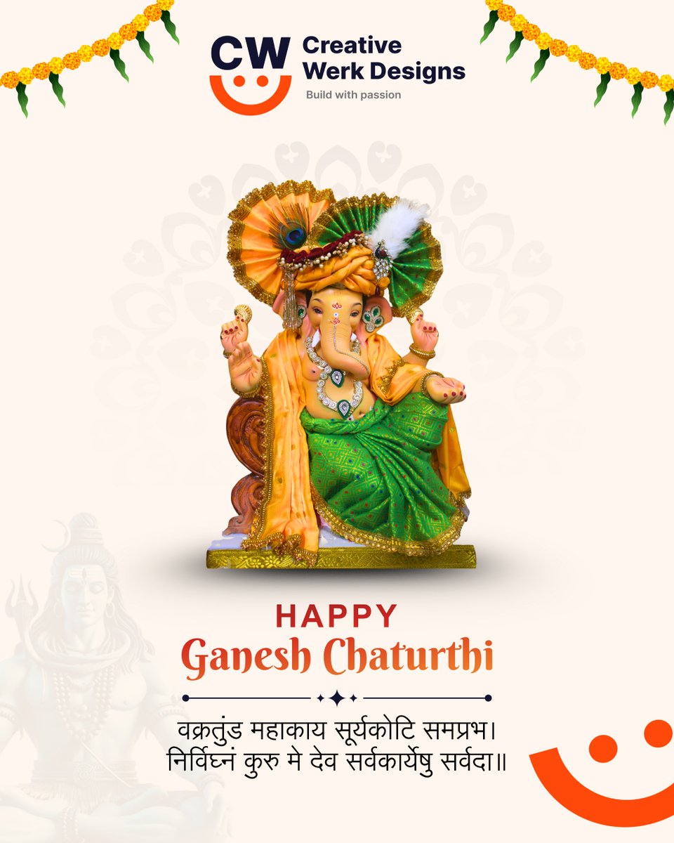 "Ganpati Bappa Morya! 🙏✨ Wishing you all happiness, wisdom &amp; prosperity this Ganesh Chaturthi."

#GanpatiBappaMorya #GaneshUtsav
#GaneshChaturthiVibes #creativewerkdesigns #WPSyncSheets <a href="/wpsyncsheets/">WPSyncSheets - Import Export for WordPress & Woo</a>