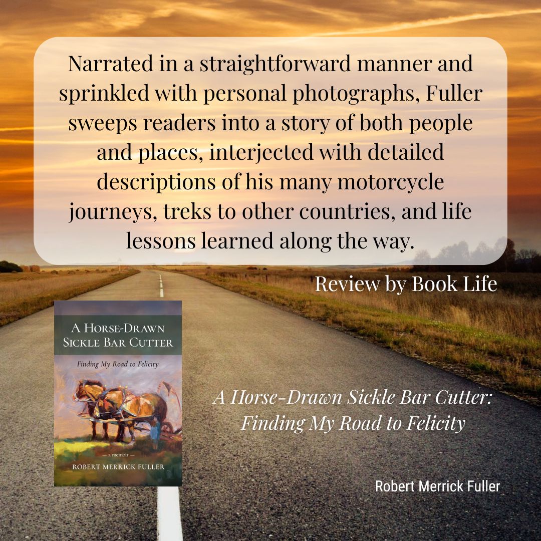 Rachel Thompson, Author | Survivor | Biz Owner (@rachelintheoc) on Twitter photo โญ๏ธ "Fuller sweeps readers into a story with detailed descriptions of his many life lessons learned along the way..."
~ Review by @BookLife
๐ผ ๐๐ค๐ง๐จ๐-๐ฟ๐ง๐๐ฌ๐ฃ ๐๐๐๐ ๐ก๐ ๐ฝ๐๐ง ๐พ๐ช๐ฉ๐ฉ๐๐ง by <a href="/RMFullerAuthor/">RM Fuller Author</a>
๐ geni.us/HorseDrawnMemoโฆ
๐ฅ๏ธ robertfullerauthor.com โญ๏ธ "Fuller sweeps readers into a story with detailed descriptions of his many life lessons learned along the way..."
~ Review by @BookLife
๐ผ ๐๐ค๐ง๐จ๐-๐ฟ๐ง๐๐ฌ๐ฃ ๐๐๐๐ ๐ก๐ ๐ฝ๐๐ง ๐พ๐ช๐ฉ๐ฉ๐๐ง by <a href="/RMFullerAuthor/">RM Fuller Author</a>
๐ geni.us/HorseDrawnMemoโฆ
๐ฅ๏ธ robertfullerauthor.com