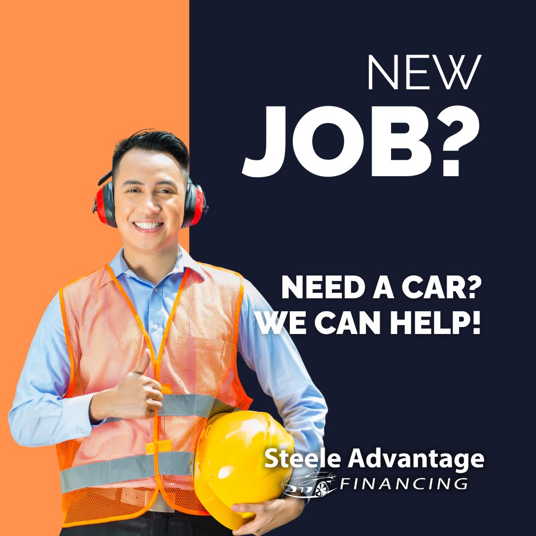 New job? Need a car to get there? 🚗💼 We’ve got you covered! Steele Advantage Financing can help you get behind the wheel. 

Apply today and drive tomorrow! 👉 steeleadvantagefinancing.com

#SteeleAutoGroup #SteeleAdvantageFinancing  #GetApproved #QuickApproval #AutoFinancing