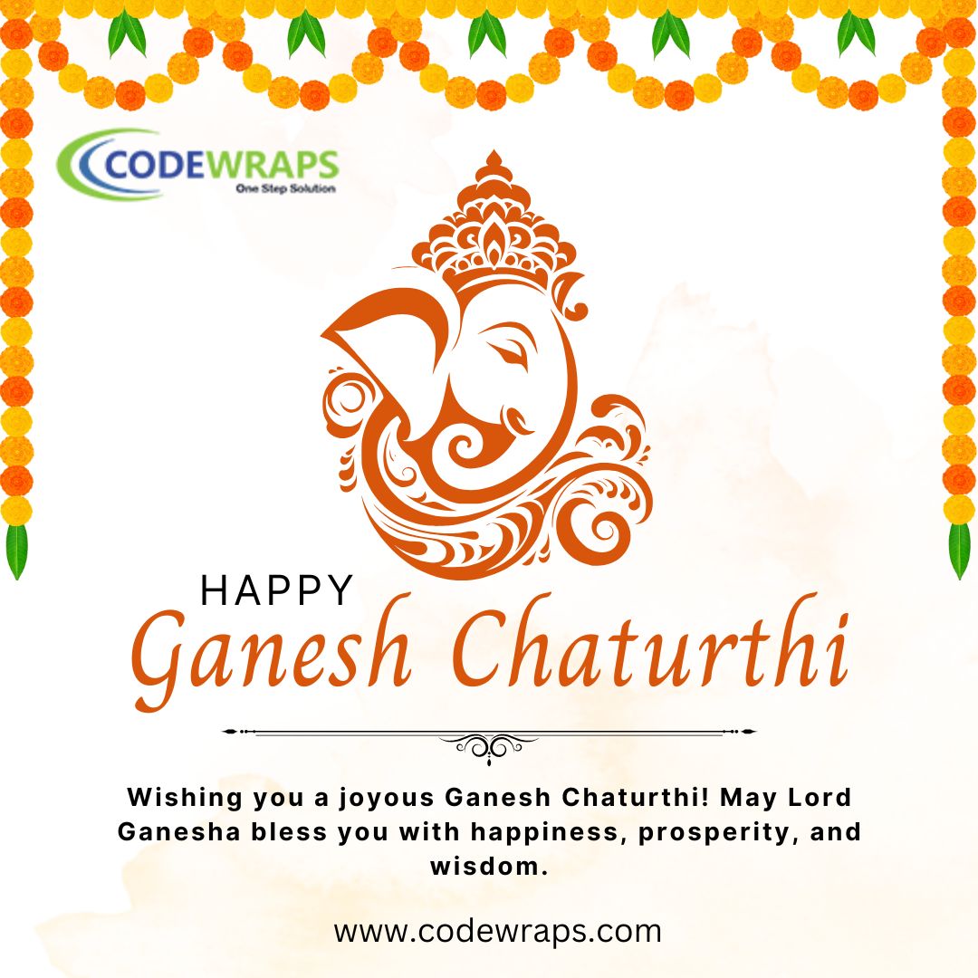 codewraps_it's tweet image. 🌸🐘 Wishing you a blessed and joyous Ganesh Chaturthi!
May Lord Ganesha shower your life with happiness, prosperity, and wisdom, while removing all obstacles from your path. 🙏✨

👉 Visit us: codewraps.com

#GaneshChaturthi #GanpatiBappaMorya #LordGanesha #FestiveVibe