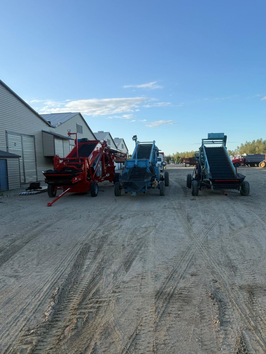 Updated the piler
Likely complete overkill but a wise farmer told me “you can never have too much fire power” first one we bought used the 1st year on the farm middle we bought used 12 years ago. We have a goal to fill a bin a day to eliminate day-to-day temp diff’s in pile