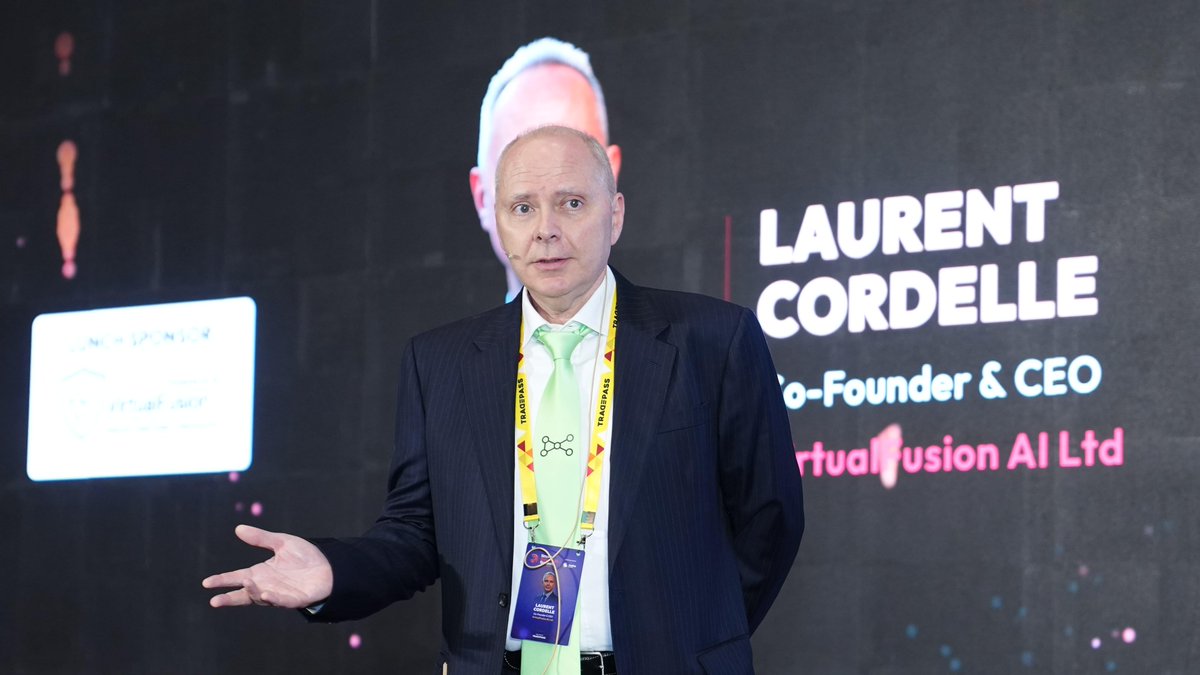 Tradepassglobal's tweet image. 👩‍💻 Enhancing Workforces with AI Virtual SMEs.

Laurent Cordelle, CEO of VirtualFusion AI, shares how 24/7 scalable experts can retain knowledge &amp;amp; deliver ever-updated skills.

📍 Smart Data &amp;amp; AI Summit – Saudi Arabia | JW Marriott Hotel Riyadh 

#SDAIS #DigitalTransformation
