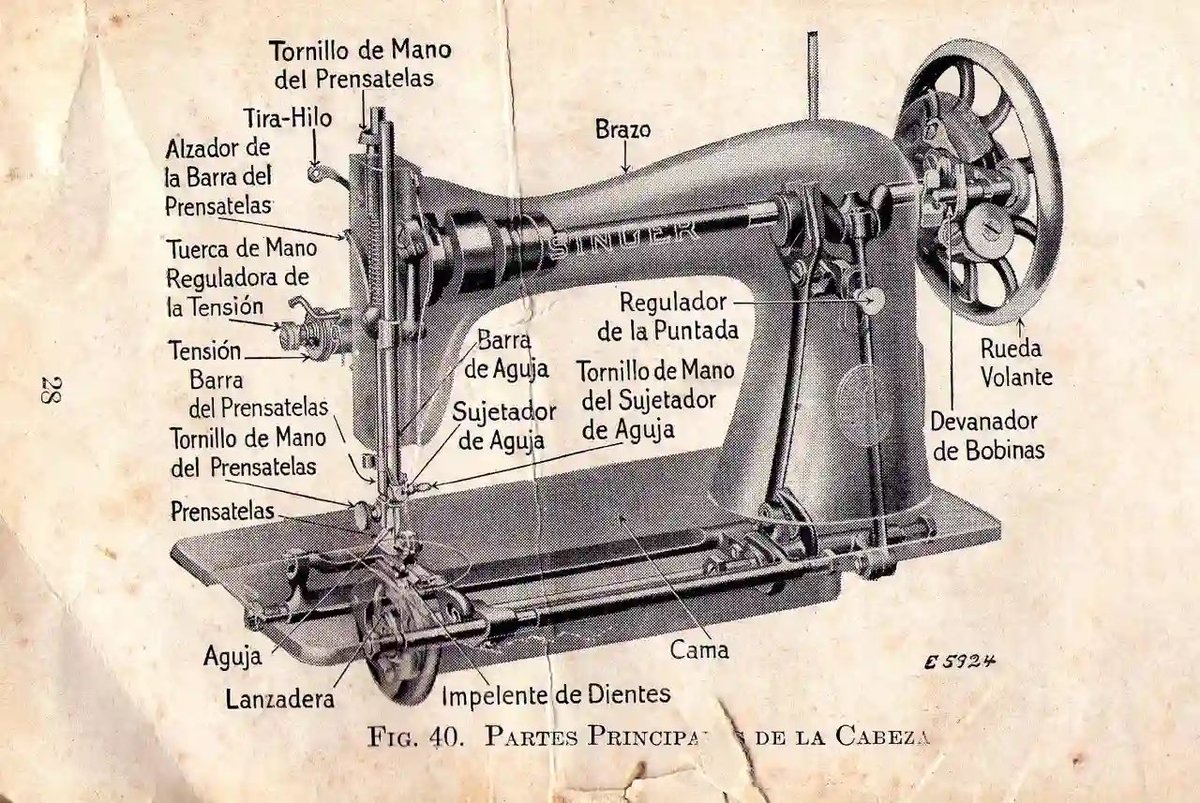 #27ago 

Préstame tu máquina… pero ¿quién inventó la máquina de coser?

174 años se cumplen de la presentación de la patente de la primera máquina de coser Singer, un artefacto que estuvo en millones de hogares en Venezuela y el mundo

<a href="/robertomalaver/">roberto malaver</a> 

lainventadera.com/2025/08/12/pre…
