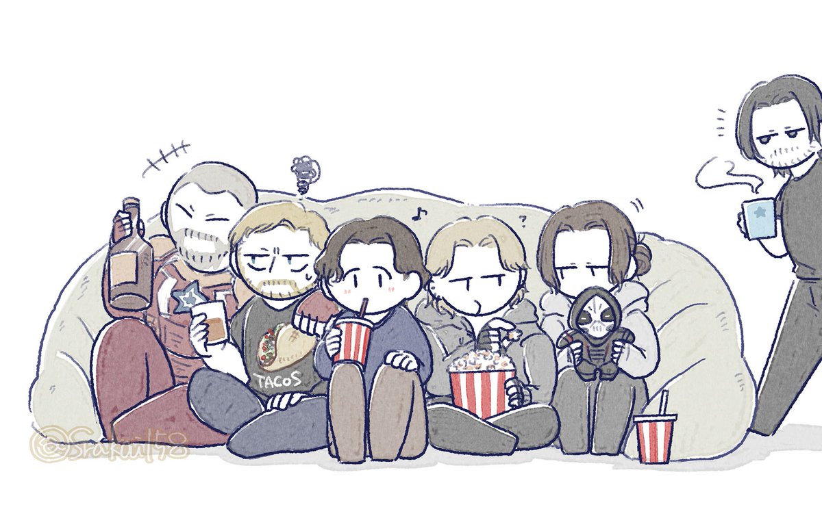 ｻﾝﾎﾞﾙ配信始まったし皆で仲良く映画鑑賞してほしい🎬🍿