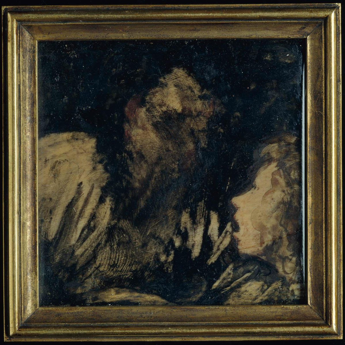 Como los poemas de la locura de Hölderlin , como los últimos cuartetos de Beethoven, las  pinturas finales de Goya no sólo están adelantadas a su tiempo, sino que también pertenecen a un mundo que no es el nuestro.