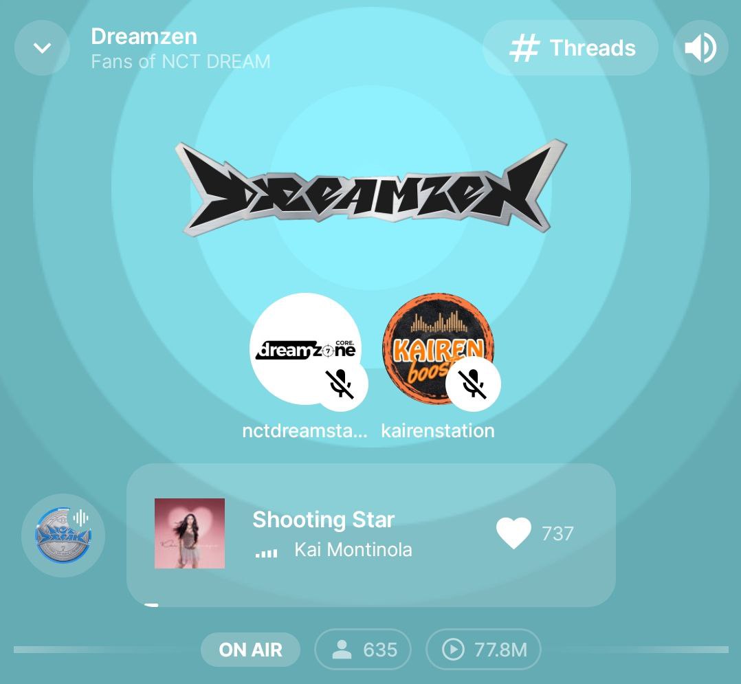 NDS DJ (@nctdrmstation) on Twitter photo ๐ #NCTDREAMxKairen Collaboration Party STARTS NOW!
Come join us and <a href="/kairenbooster/">KAIREN BOOSTER</a>! Letโs stream, chat, and have fun together! ๐ถ
๐ป stationhead.com/c/dreamzen
#DreamzenOnStationhead #KAIREN ๐ #NCTDREAMxKairen Collaboration Party STARTS NOW!
Come join us and <a href="/kairenbooster/">KAIREN BOOSTER</a>! Letโs stream, chat, and have fun together! ๐ถ
๐ป stationhead.com/c/dreamzen
#DreamzenOnStationhead #KAIREN