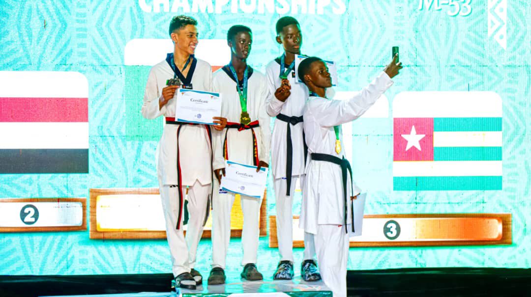 📸 Medal Ceremony 🥇🥈🥉

#AfricanTaekwondoUnion #worldtaekwondo #MixedGenderTeam #2025AfricanCadetJuniorChampionships 
#NaijaTaekwondoOpen #Abuja #Nigeria