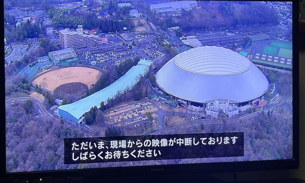 西武ドーム伝説
・ドームなのに雨天中止
・傘を指して試合観戦
・外野スタンドから滝が見える
・鳩が烏にやられて試合中断
・外野スタンドから雪が入る
・停電で試合中断🆕