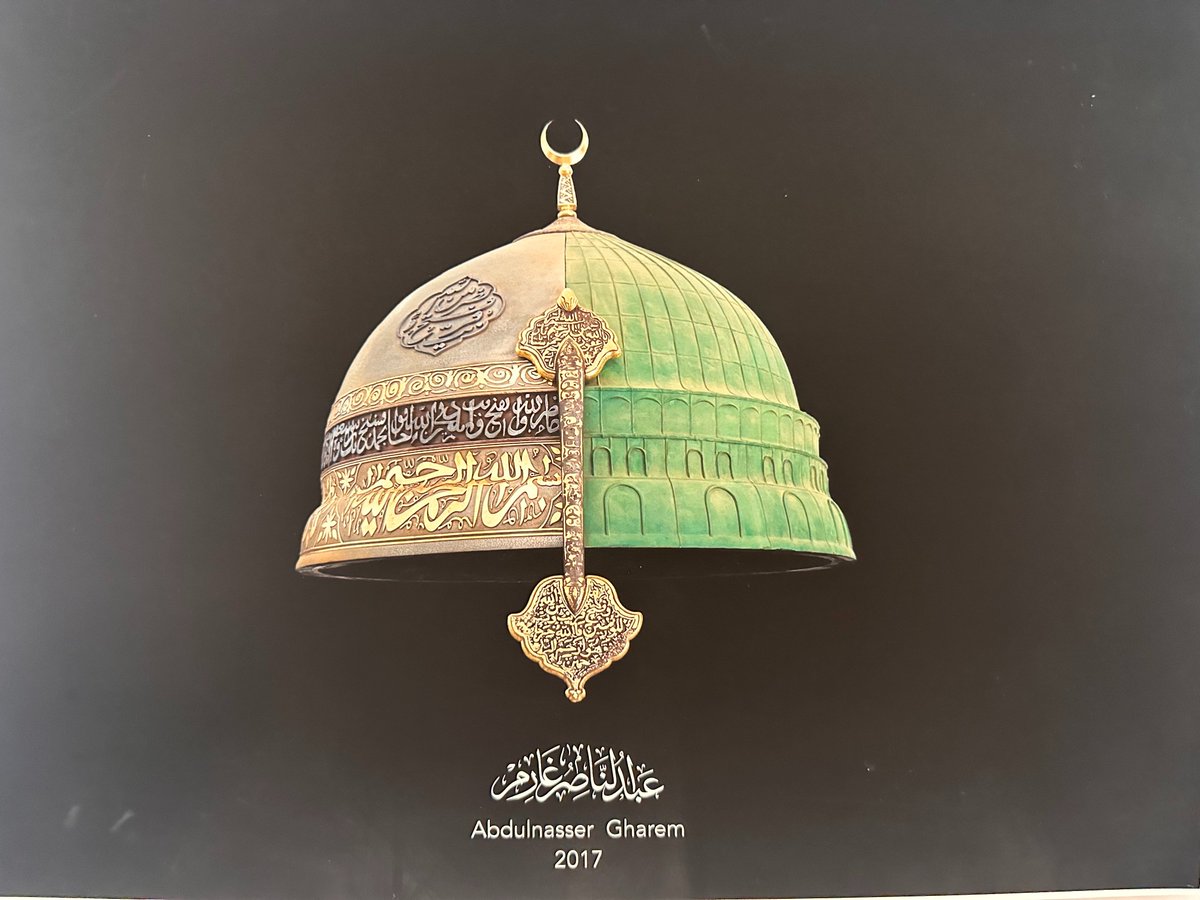 A creative encounter 🇨🇭🤝🎨🇸🇦
DHM Yannick Reichenau &amp; the team visited Saudi artist Abdulnasser Gharem at his <a href="/GharemStudio/">غارم ستوديو</a>, discovering his visionary works, discussing the connection between tech and art and exploring avenues for future collaboration with 🇨🇭artists &amp; curators.