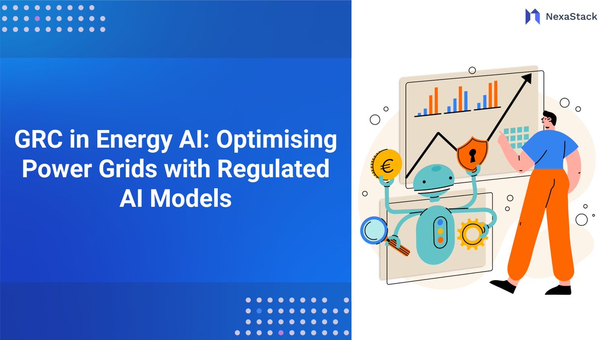 NexaStackAI's tweet image. Smarter power grids need more than AI — they need trust, compliance, and resilience.
Can regulated AI models deliver both innovation and accountability in energy?
Read more - nexastack.ai/blog/grc-in-en…