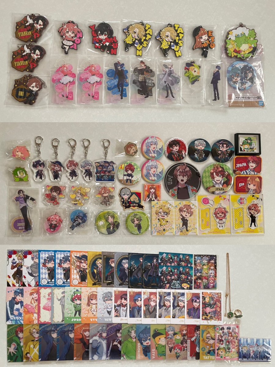 【からぴちグッズ交換・買取】

求)🦊さんグッズ、1枚目

譲)2〜4枚目、ワダランくじマグカップ⚡️、その他(求めているものを言っていただければ写真を提示します🙇‍♀️)

同種or異種交換、買取⭕️
郵送、当方からの買取❌
⚠️現地のみ(群馬県)
#からぴちグッズ交換 #からぴちグッズ買取