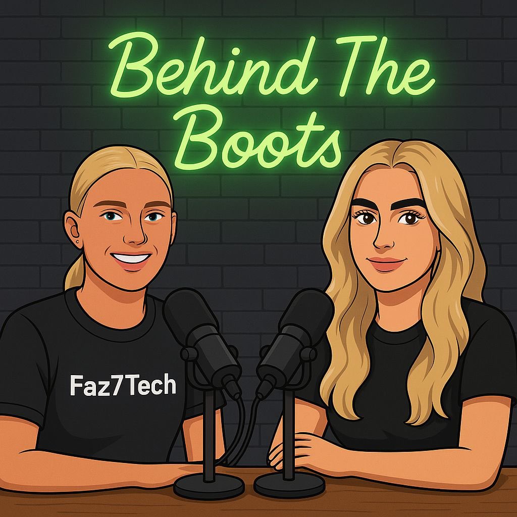 🎙 BEHIND THE BOOTS – SECOND EPISODE DROPPING SOON ⚽️

I’m really excited for you to hear this podcast as I am very proud of Farah &amp; all the hurdles she’s had to face over the last few years&amp; how she just always cracks on &amp;stays positive. Her story is inspiring to say the least.