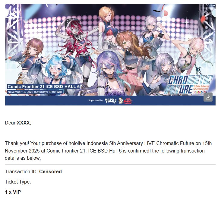 ThriveShadow's tweet image. Syukur masih dapet

#holoIDChromaticFuture