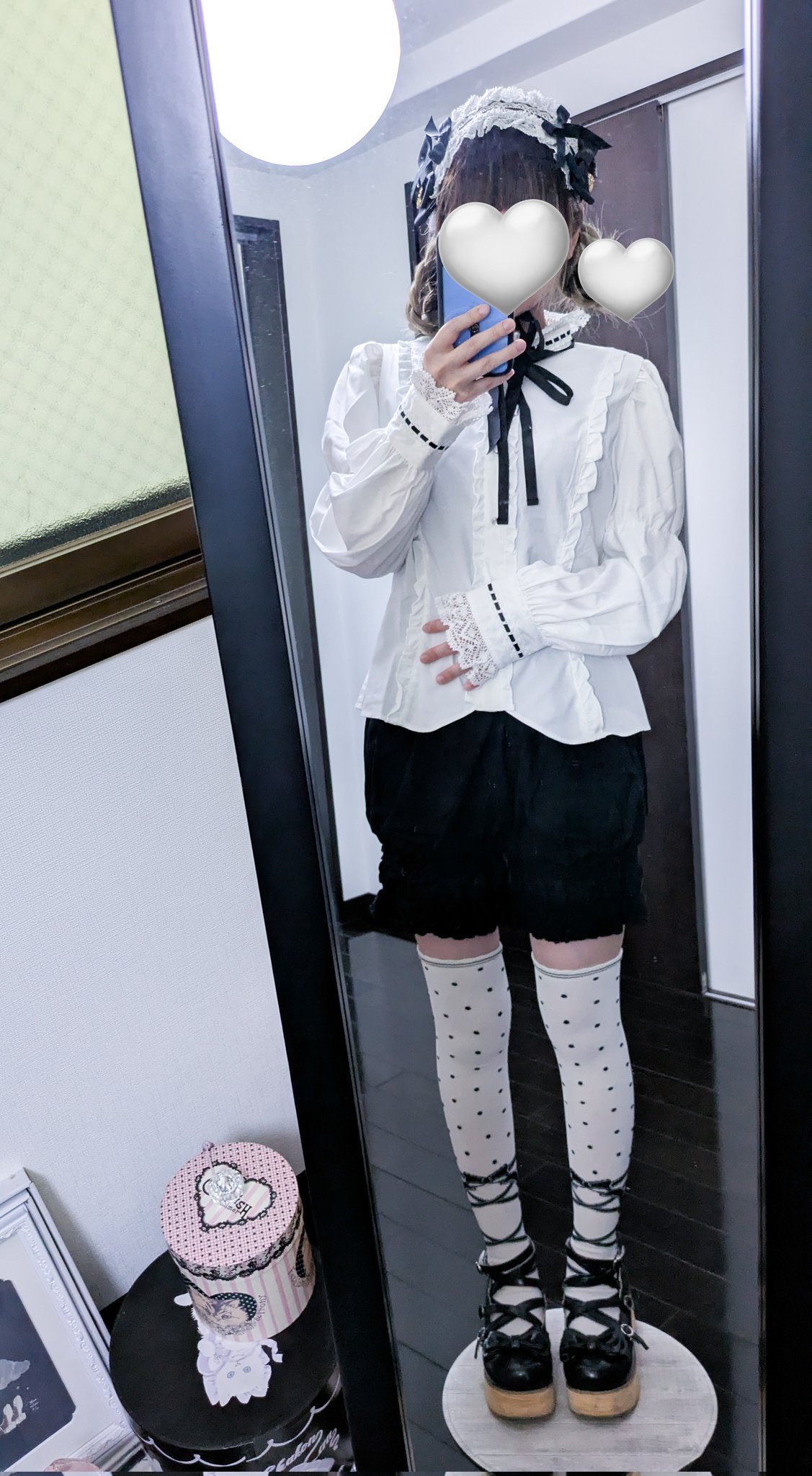 ブラウス付き♪しまむら×愛野えりコラボセットアップmサイズ