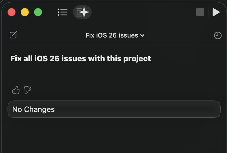 Xcode Intelligence is so good