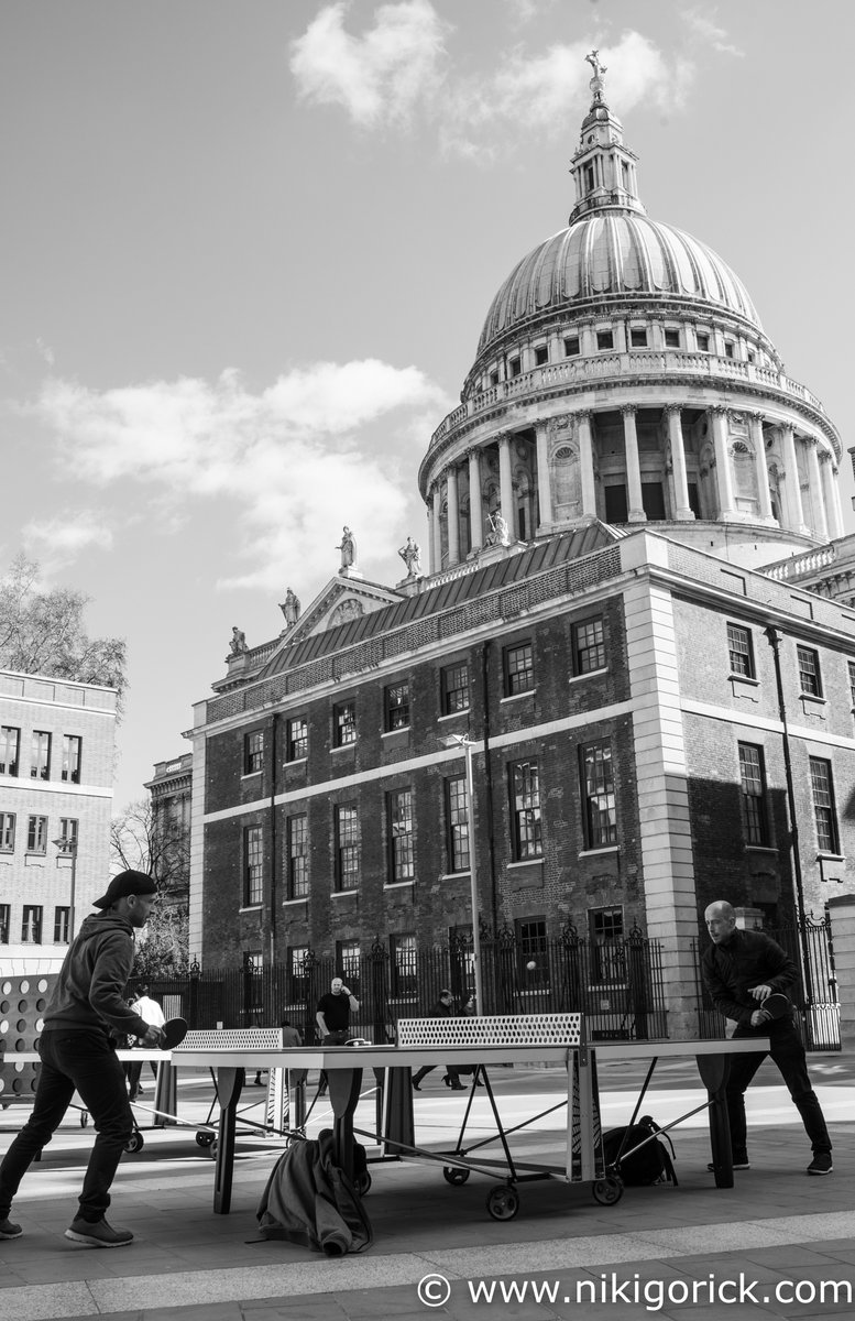 nikigorick's tweet photo. Happy 70th to @GWR - anyone aiming to break the longest #Tabletennis rally record of 13 hours, 37 minutes and 6 seconds surely couldn’t find a better location than here @StPaulsLondon #cityoflondon @cityoflondon #London @TableTennisENG @visitlondon @Londonist @LDN_Museum https://t.co/6S2mCvP3fl