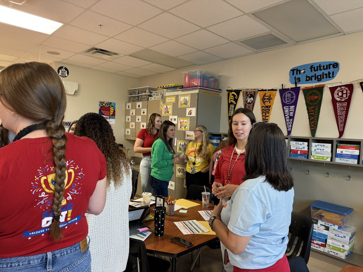 Sun Blaze Sun Beamers are meeting now to kick off the year. This important  group is our first and second year teachers WITH their mentors and led by Ms. Collier. We support our beginning teachers through mentoring and collaborative teams, in addition to our coaches.
