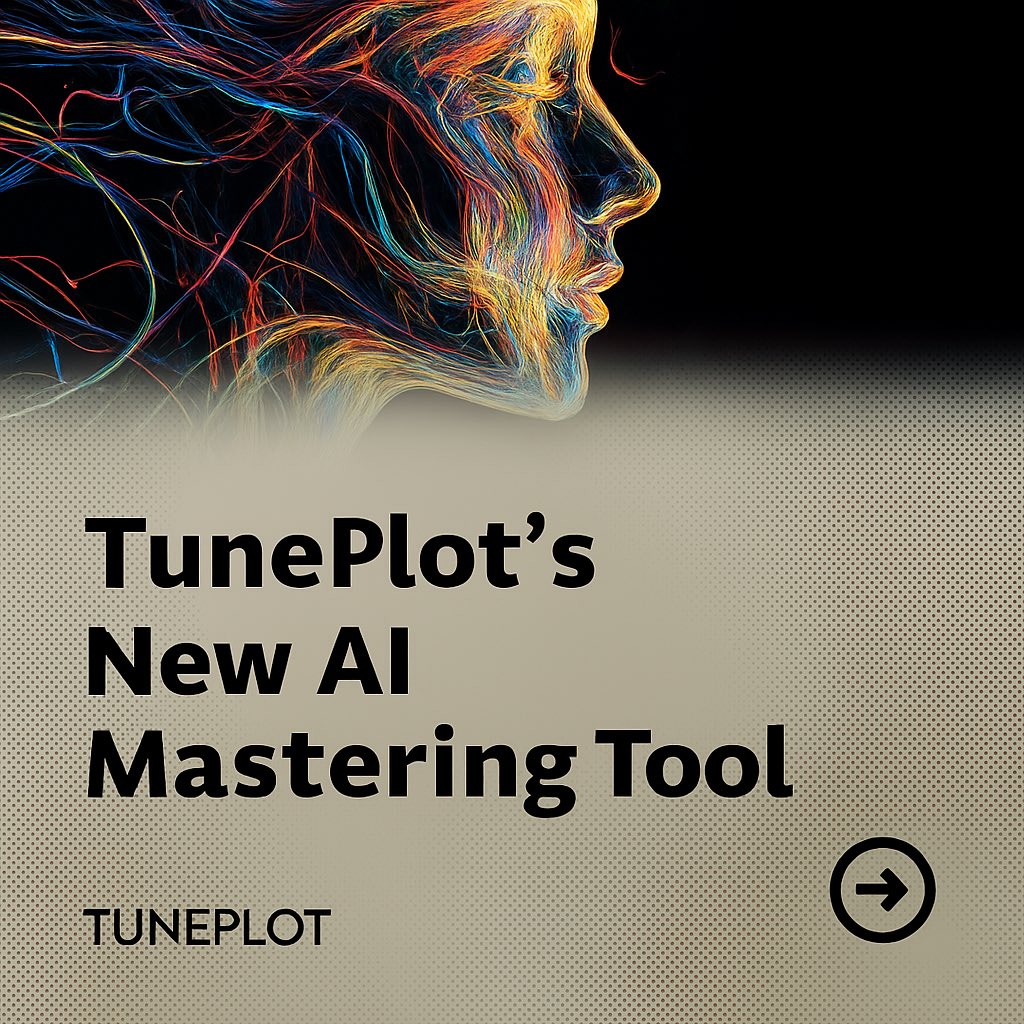 TunePlot's tweet image. Your music deserves to sound 🔥 everywhere. What if you could get pro-level mastering for a low price? Try Tuneplot’s AI Mastering Tool now and hear the magic for yourself! ✨

Curious to try it? Tap the link in bio 🔗