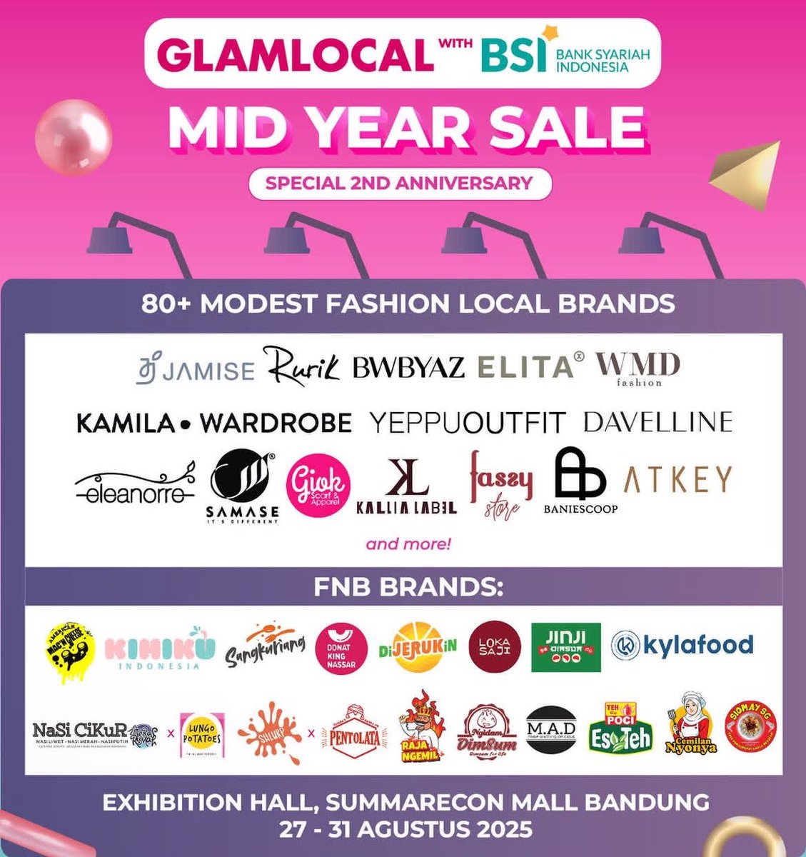 29fairry's tweet image. HIII yang di jatinangor mau jastip glamlocal bazar bisa chat ke aku yaaa!! fee nya affordable kok^____^