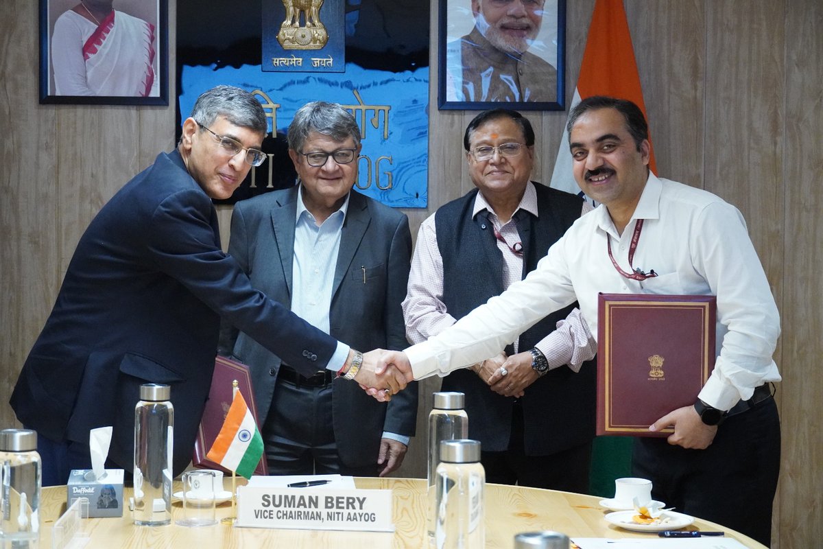 NITI Aayog tweet media