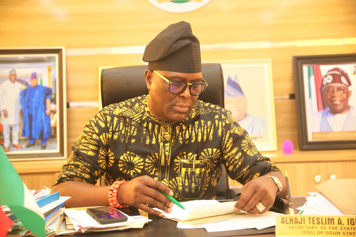 OSUN @ 34.

Today, we commemorate a significant milestone in the history of our beloved Osun State.

This is a moment to rejoice in our shared progress and to reflect on the path we’ve traveled since our state’s creation, appreciating the strides we’ve made together.