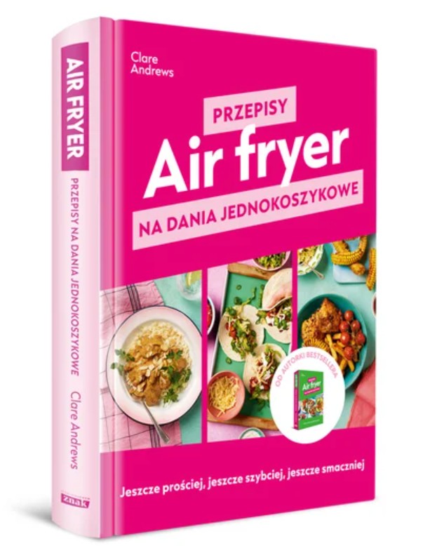 AirFryerUk's tweet image. Publication day in Poland! 🇵🇱✨ My One Basket Meals book is out today & it's my second book in Polish this year! So exciting to see my recipes travel and reach new kitchens around the world. 💛🍲
#Cookbook #AirFryer #Poland #Znak #PublicationDay