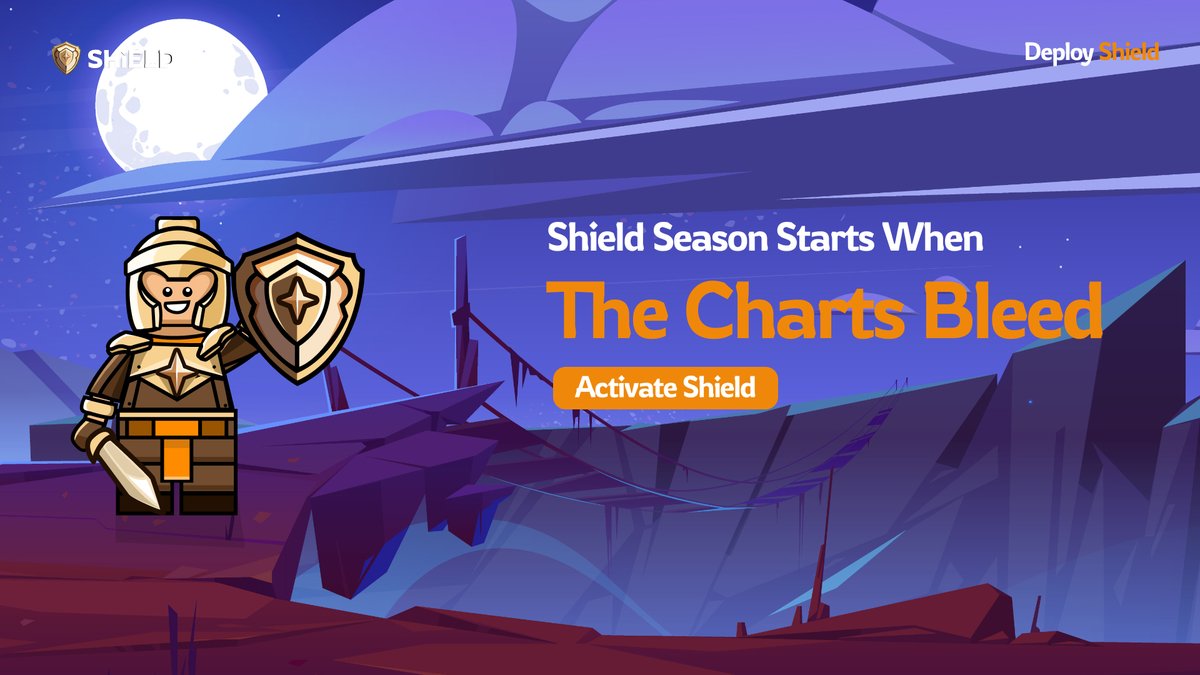 ShieldProtocols's tweet image. No one talks about protection during bull markets.
But in bear markets? Everyone suddenly becomes a Shield maxi. 😂