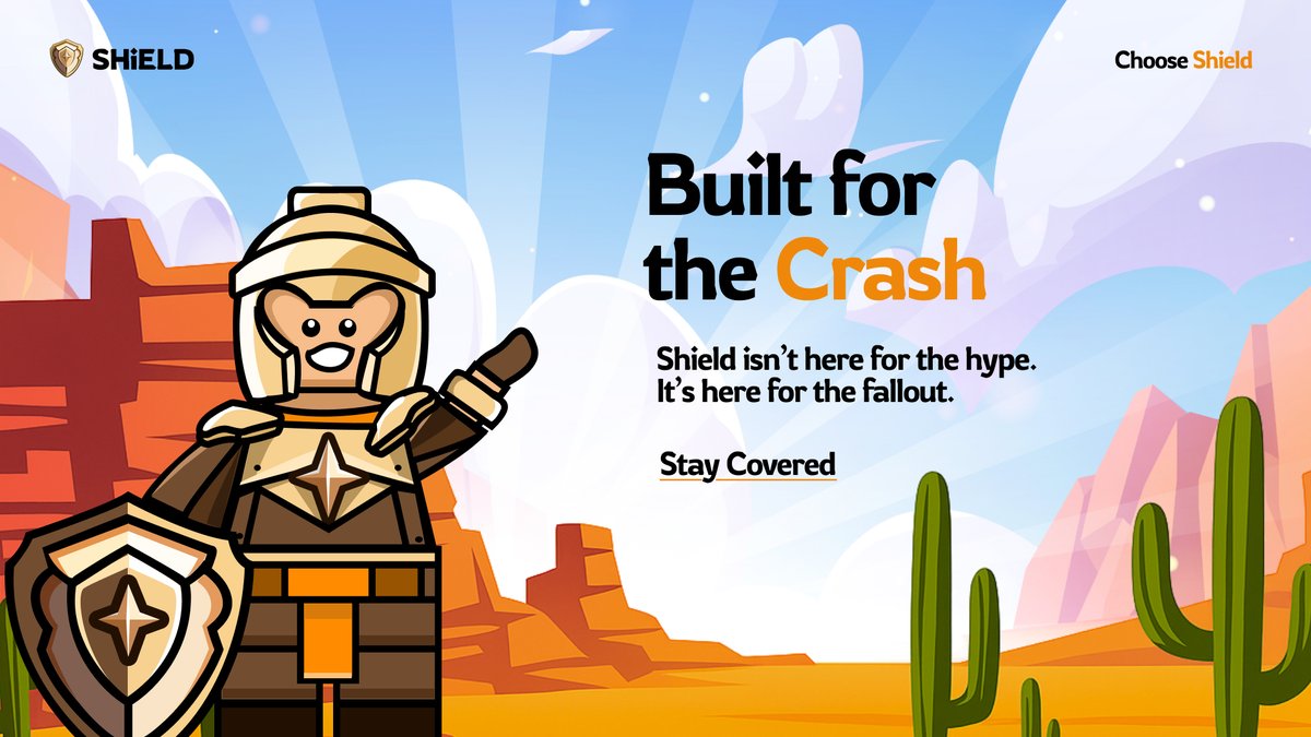 ShieldProtocols's tweet image. You can call us boring.
You can call us “risk managers.”
But when the dust settles, the ones who survive will be the ones who used a Shield.