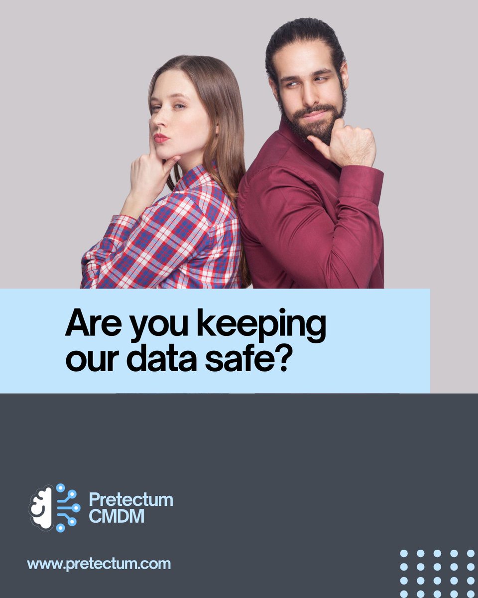 Is your data safe? Pretectum Customer Master Data Management (CMDM) is a platform designed to help businesses manage customer data, providing a single, centralized repository. When a business uses a platform like Pretectum CMDM to manage PII it can address data security concerns.