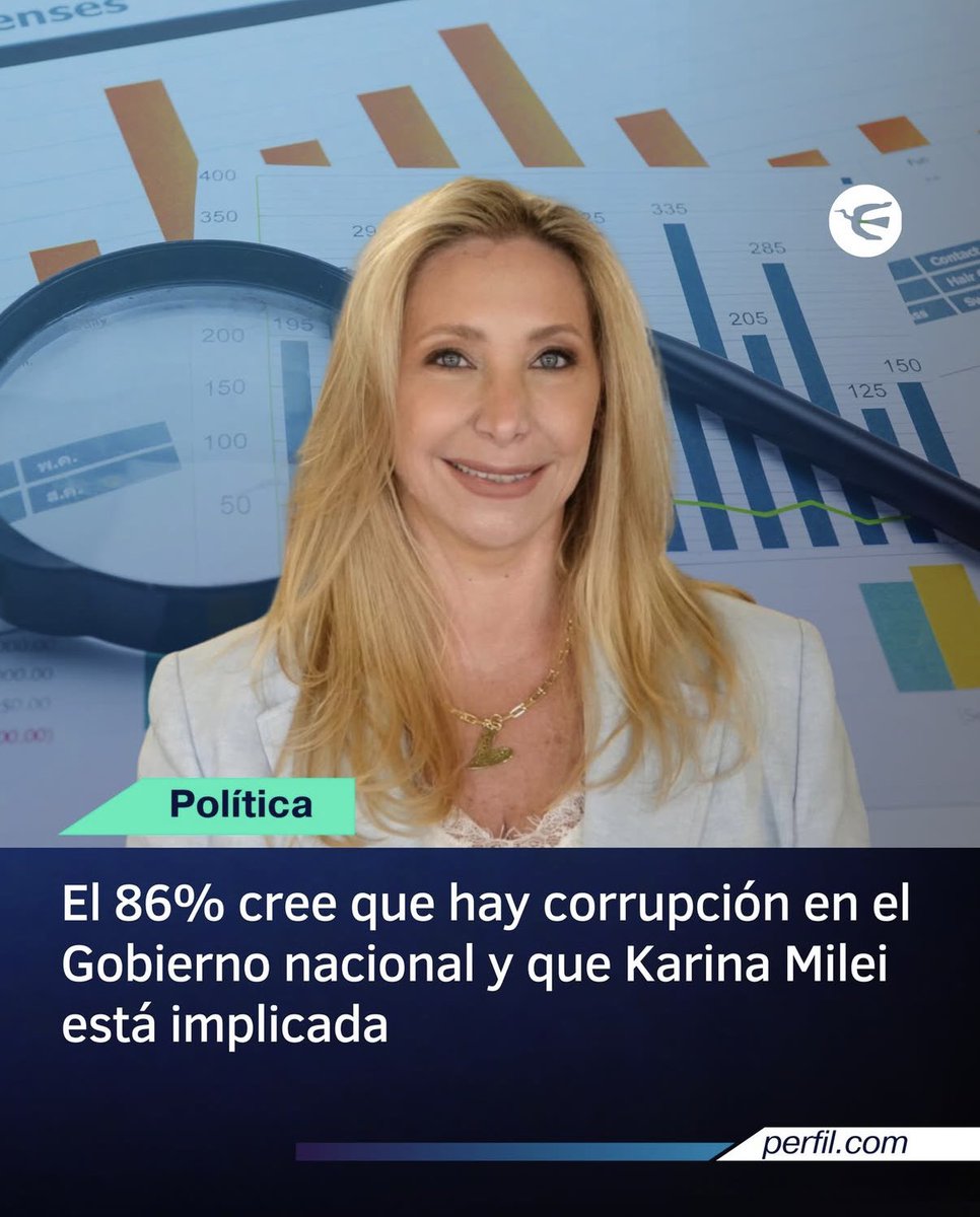Directora Nacional de la corrupción, valijas y cometas. Pero que nadie se confunda. Ella y Javier Milei son, y siempre fueron, la misma entidad política y humana. Vinieron a robar, no a gobernar.