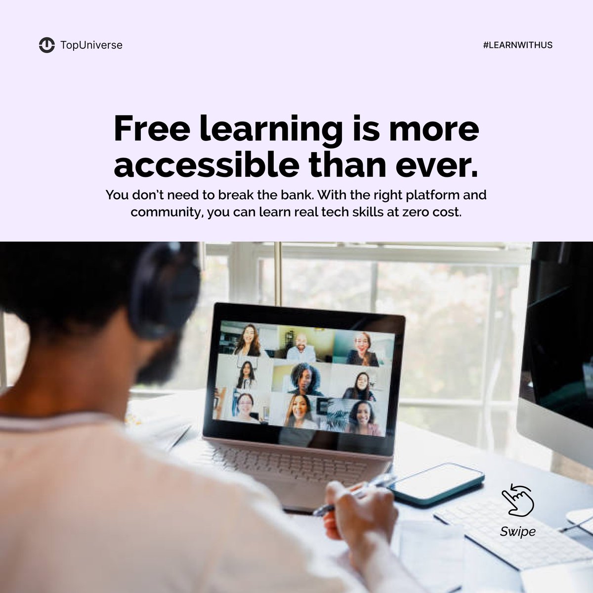 topuniverse_org's tweet image. The best time to learn tech was yesterday. The next best time is today. Remote work is booming and free learning is everywhere.
No excuses. Just progress.
Start free: dub.sh/cohort5
What’s the one skill you will start with in 2025?
#LearnTech #FutureOfWork #TopUniverse