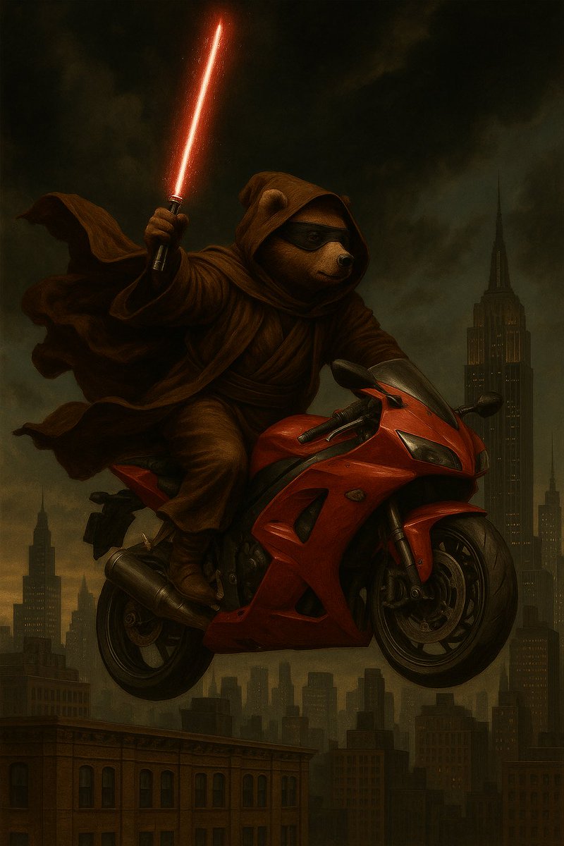 SupremeJedi4's tweet image. Gmgm 

🐻 🏍️ 

@BearXRPL