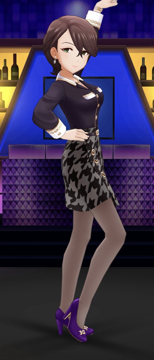 #デレステ写真集
#デレステ

モデル： #篠原礼
衣装：淑女の辛口ハイブラコーデ