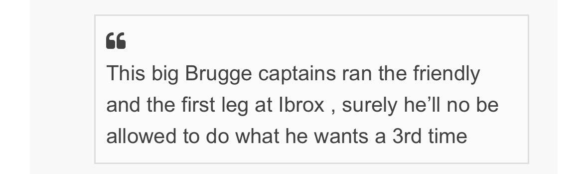 Ondertussen op het Rangers-forum over Hans Vanaken 😄 #cluran