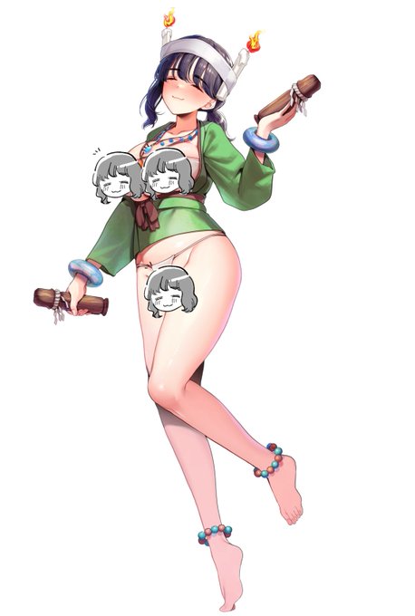 単行本の表紙は綺麗っぽい感じだけど、収録話にトンチキも混ざってるって見た目から分かんないと間違って手に取った人から怒られるかも…
わかるようにしよう。と描いた単行本裏表紙の絵です 