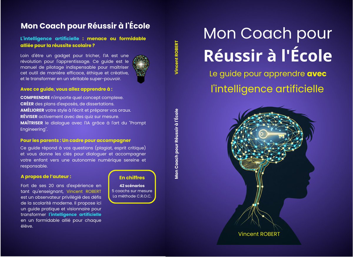 L'IA à l'école ? Au début, j'étais perplexe.
Enseignant de maths, je voyais surtout les 36% d'erreurs de ChatGPT et les élèves qui l'utilisaient pour... ne plus réfléchir.
Et puis, tout a basculé à cause d'un QCM et de ma fille de 6ème. 👇