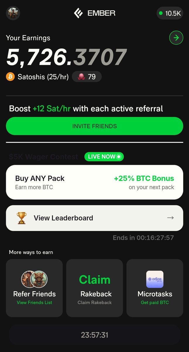 #Cryptocom    
I've been mining with <a href="/Ember_Fund/">Ember</a> for over a year now. I've cashed out twice now, and everything is legit! Think of it as a retirement with more control! Tons of games with high #btc payouts... start #CryptoMining today using link below

emberfund.onelink.me/ljTI/l4g18zii?…