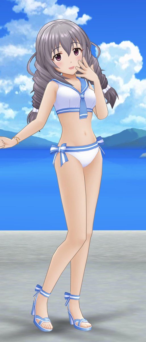 #デレステ写真集
#デレステ

モデル： #榊原里美
衣装：セーラーミズギ／セパレート