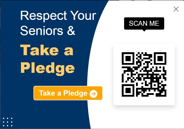 ClementTownCB's tweet image. Respect your seniors &amp;amp; take a pledge! Scan the QR code or click to join: scw.dosje.gov.in/pledge-certifi….
 #RespectSeniors #TakeAPledge