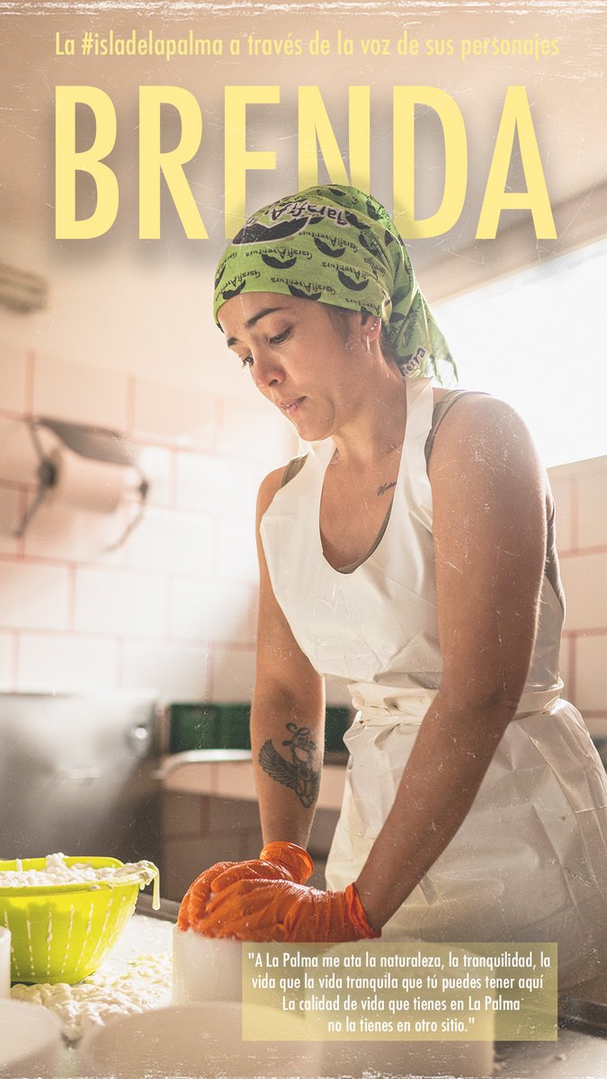 "An #isladelapalma binden mich die Natur, die Ruhe, das Leben, das man hier in Frieden führen kann. Man kann woanders ausgehen und etwas erleben, aber nicht mit der Gelassenheit und dem Frieden, den man hier hat."

La Palma durch die Stimme ihrer Bewohner (Brenda)