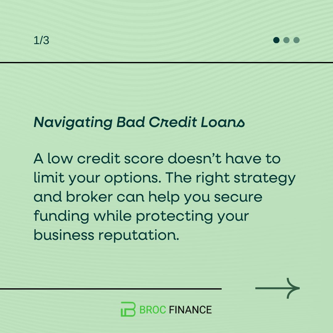 BrocFinance's tweet photo. 🚫 Bad credit doesn’t have to stop your business growth!

At Broc Finance, we help business owners navigate tough times with smart funding strategies that protect your reputation.

#BusinessLoans #BadCreditHelp #SmallBusinessFinance #CashFlowSolutions #BrocFinance https://t.co/mUDAMMdPws