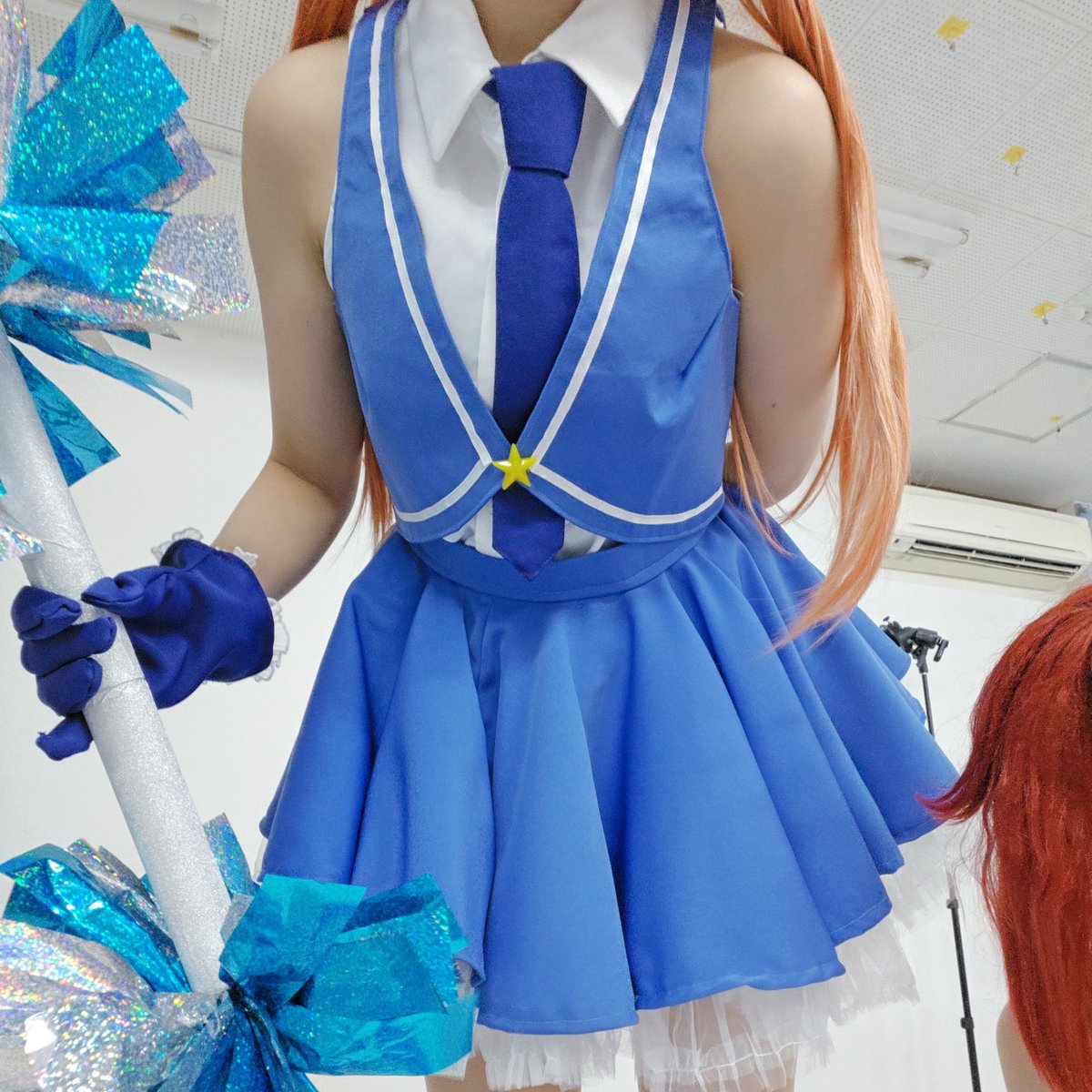 カメラマンとしての個撮だけど一瞬の友情出演🎶衣装頑張ってつくった💖