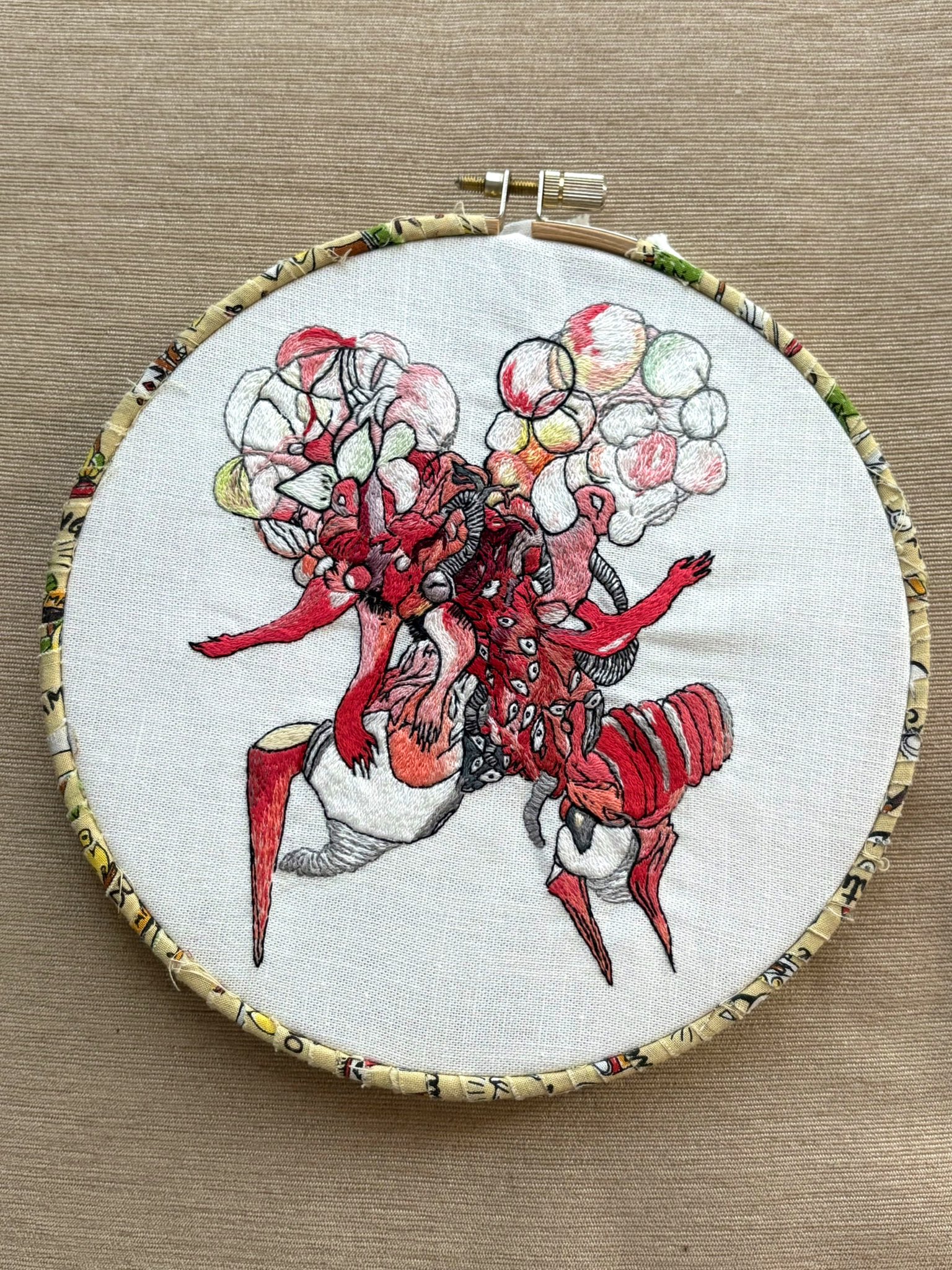 刺繍の絵、半額で。 きたむら on X: 