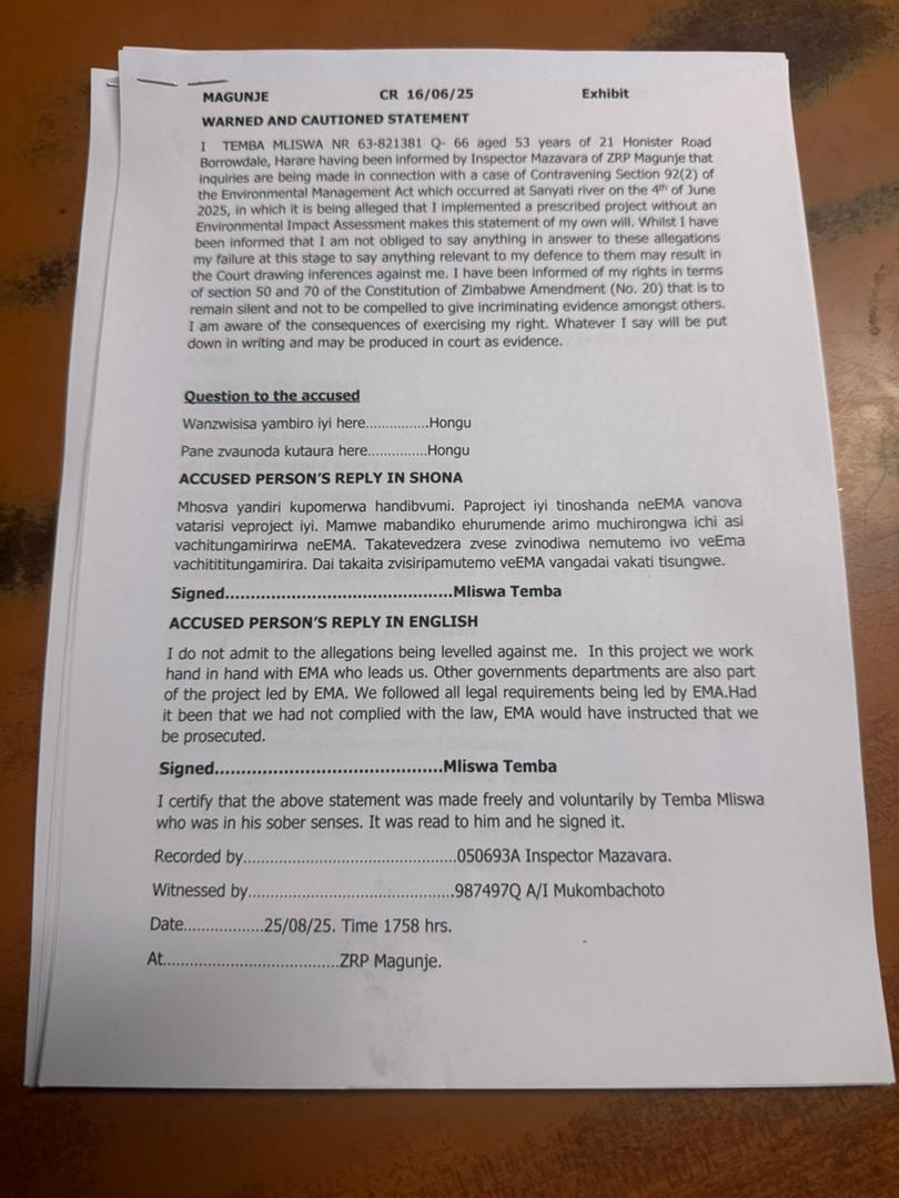 NortonIndepth's tweet photo. Former Hurungwe&amp; Norton MP Temba Mliswa is appearing at the Karoi Magistrates Court today. The @ApnacSadc Chairperson is facing 3 charges; prospecting without a mining licence, cyber-bullying&amp; operating without an EIA. He has denied all charges.  @cdesetfree @cozwva @zimcelebs1 https://t.co/IjzpRwisoL