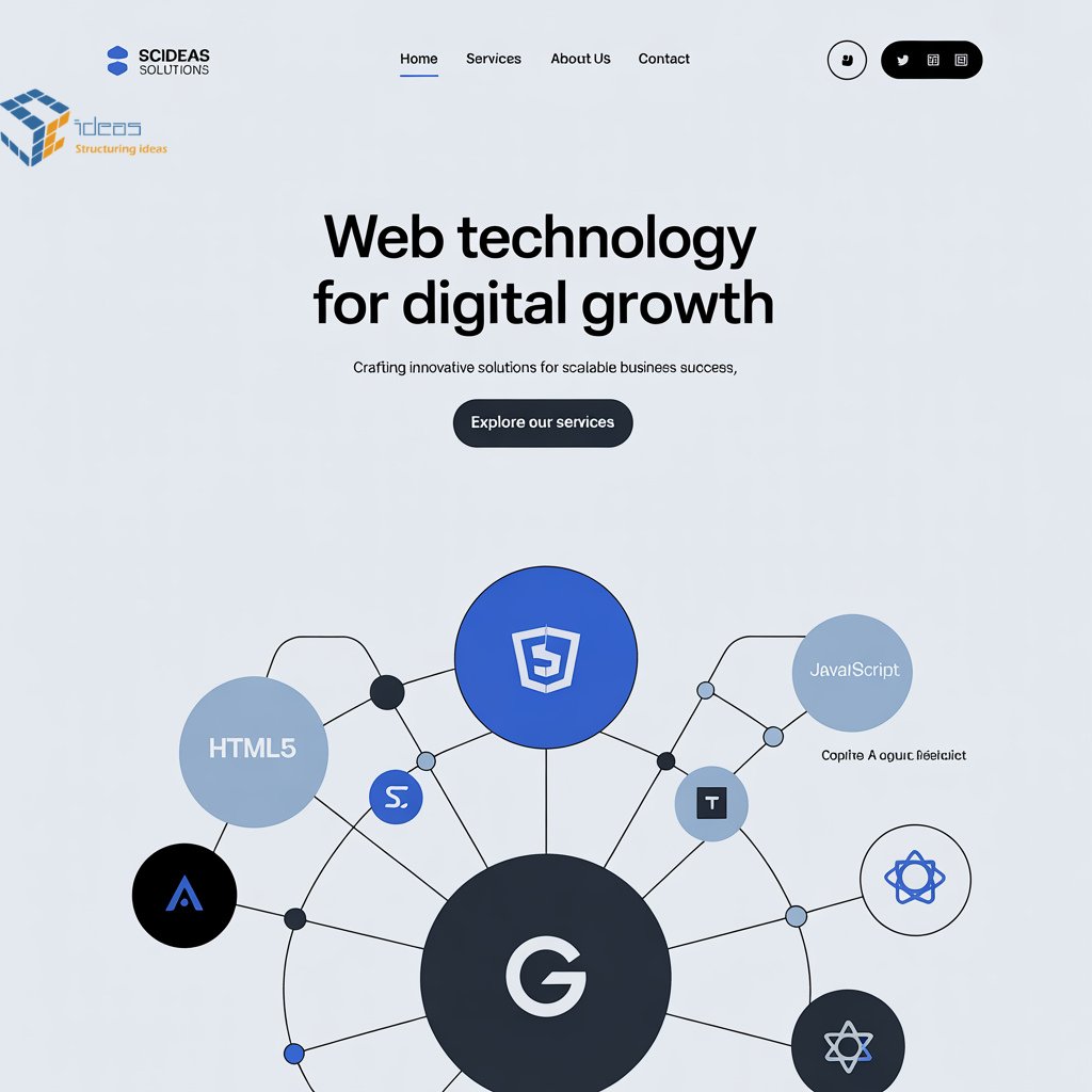 Scideassolution's tweet image. Web Technology for Digital Growth
Scideas Solutions delivers scalable, secure, and user-friendly web applications using HTML5, CSS3, JavaScript, Angular, and React.
visit us:scideassolutions.com
#webtechnology #webdevelopmentcompany #ScideasSolutions #customwebsolutions