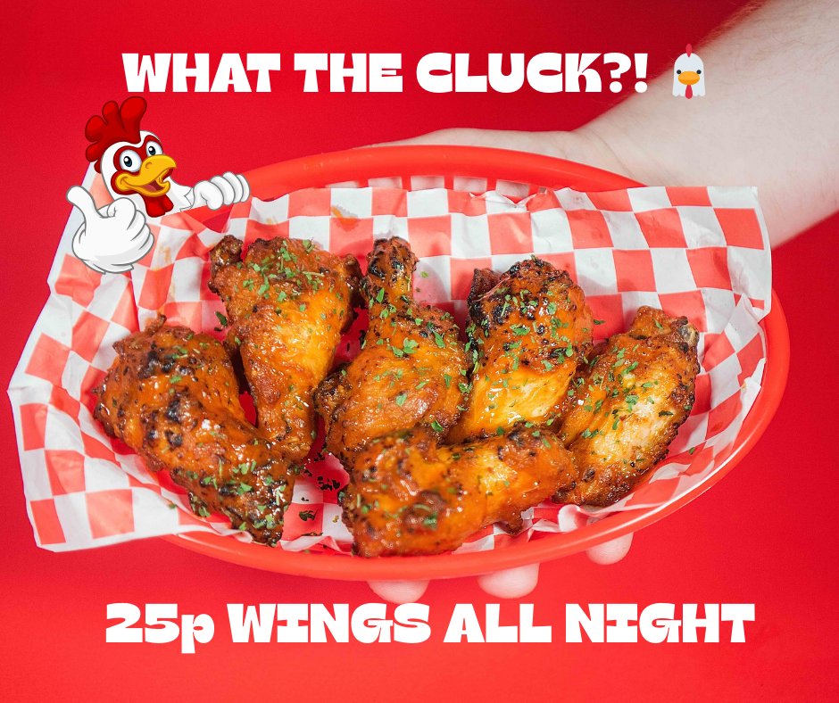Who’s hungry for 25p wings? 🍗🔥
Yep, you heard it right – from 5PM tomorrow, get the best deal in town alongside our steaks, burgers, sides &amp; fries!
Dine in • Collect • Deliver 🚗💨

Heavensteak.com