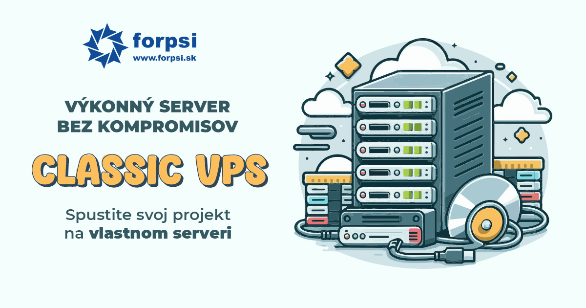 forpsi_sk's tweet photo. Vlastné serverové prostredie pre jednoduché aplikácie, weby či e-maily.
Classic VPS od FORPSI ti dá základ, ktorý si nastavíš podľa seba.

https://t.co/JpSgXWciiy https://t.co/d4SoRTCGYX